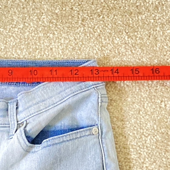 Juicy Couture Women's Distressed Denim Blue Jeans, Size 8 - Effortless Cool - Picture 12 of 15